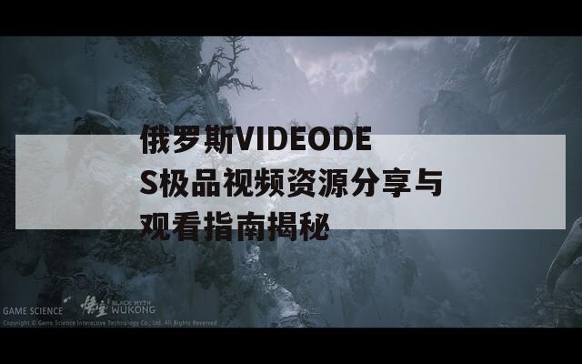 俄罗斯VIDEODES极品视频资源分享与观看指南揭秘