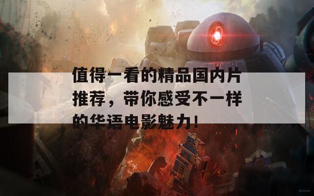 值得一看的精品国内片推荐，带你感受不一样的华语电影魅力！