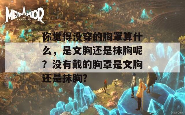 你觉得没穿的胸罩算什么，是文胸还是抹胸呢？没有戴的胸罩是文胸还是抹胸？