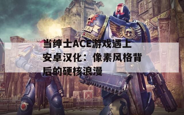 当绅士ACE游戏遇上安卓汉化：像素风格背后的硬核浪漫